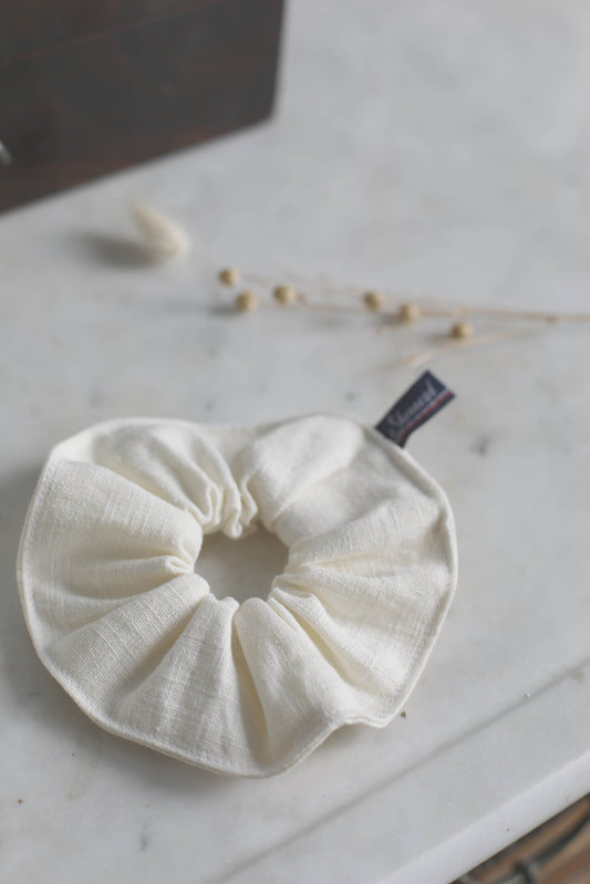 Chouchou 100% Lin blanc - L'Authentique - Shonnead