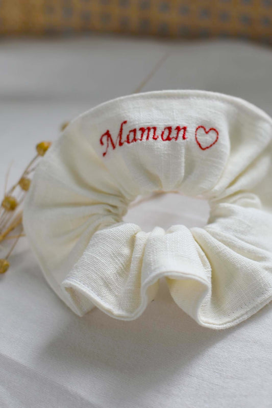 Chouchou 100% Lin - Broderie Maman ❤️ - Shonnead