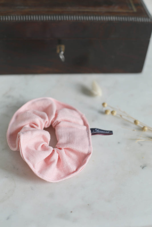 Chouchou 100% Lin rose - Le Doux - Shonnead