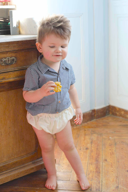 Bloomer en lin normand