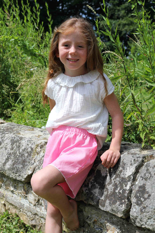 SHORT MIXTE EN LIN - L'ÉLÉGANT