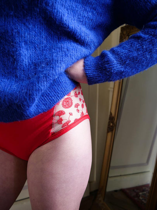 Lingerie menstruelle enfants en coton bio