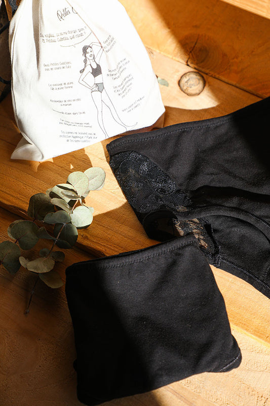 POCHETTE CRAQUANTE - Coffret culotte menstruelle Ados