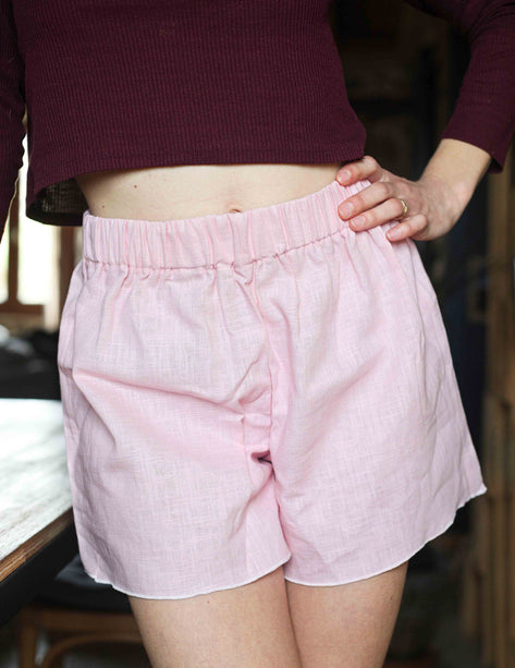 Joli short en lin 