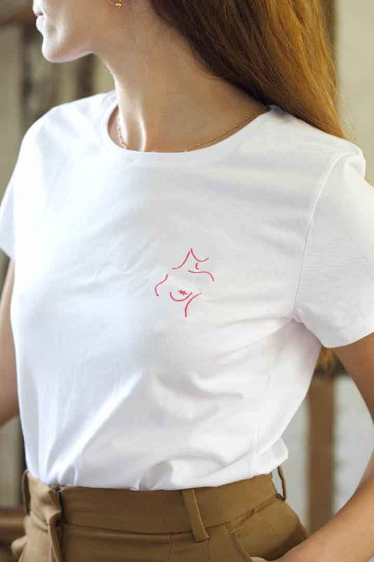 LE COMBATTANT - T-shirt Octobre Rose